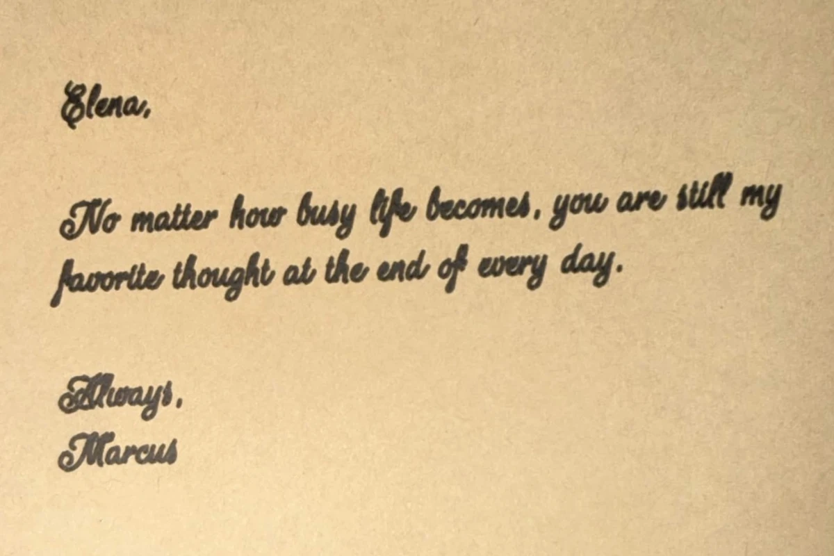 Heirloom Flourish handwriting sample