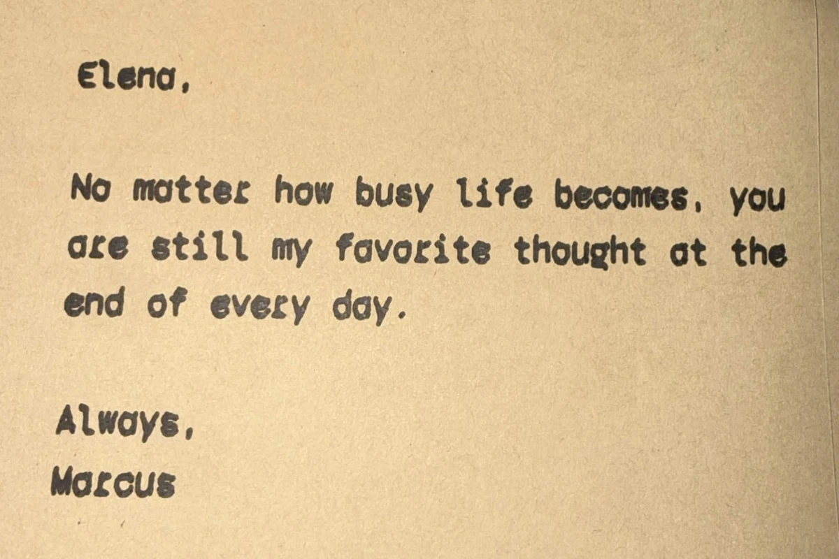 Steady Lettering handwriting sample